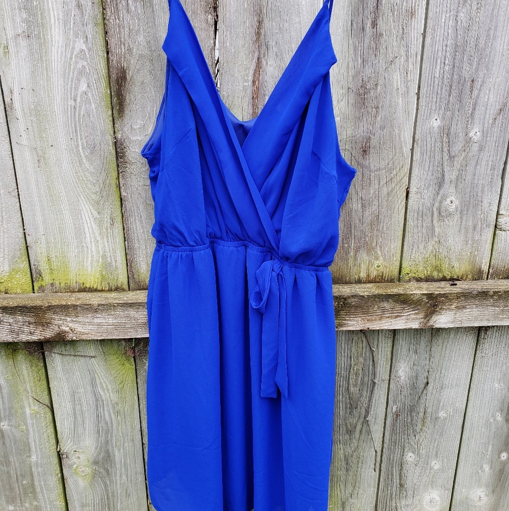 Blue Cocktail Dress
